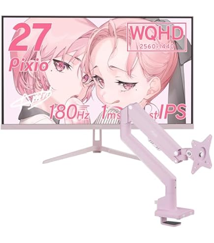 Amazon.co.jp: 【5-Year Warranty Included】Pixio PX278 WAVE Pastel